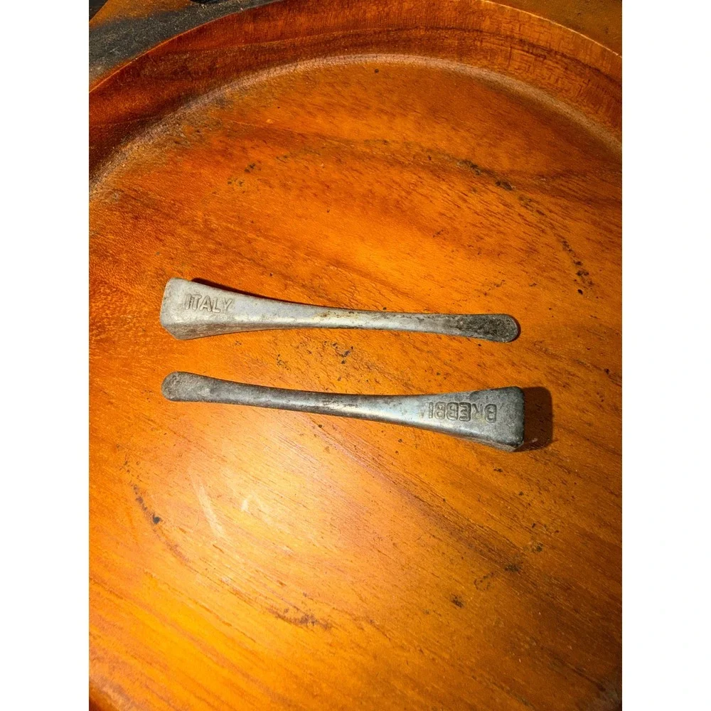 Vintage Wood Pipe Stand Ashtray Italy Nail‎ Pipe Tampers Cork Knocker Stoppers